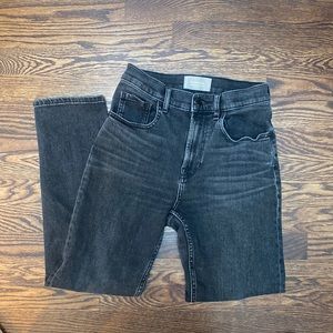 Everlane, The High Rise Straight Jean, 26 Ankle